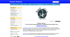 Desktop Screenshot of ferreestoolsinc.com