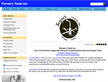 Tablet Screenshot of ferreestoolsinc.com